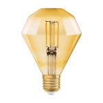 Osram Vintage 1906 LED E27 Birne Fadenlampe Gold 4.5W 420lm - 825  | Ersatz für 40W