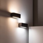 Wandleuchte Oberflächenhalterung Bulkhead LED Carinae Doppelseitige Beleuchtung 12W 480lm 840 IP54 | Ersatz für 40W