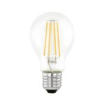 Eglo LED Birne E27 Fadenlampe Klar 7.3W 806lm - 830  | Ersatz Für 60W