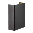 Nordlux Fold 10 Wandleuchte Aluminium Schwarz Up & Down 5.4W 225lm - 830 