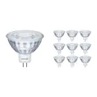 Mehrfachpackung 10x Philips Corepro LED Spot GU5.3 MR16 2.9W 230lm 36D - 827 Extra Warmweiß | Ersatz für 20W