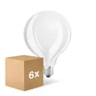 Mehrfachpackung 6x Ledvance Classic LED E27 Globe Fadenlampe Matt 7.5W 1055lm - 827  | Dimmbar - Ersatz Für 75W