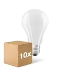 Mehrfachpackung 10x Ledvance Classic LED E27 Birne Fadenlampe Matt 17W 2452lm - 840  | Ersatz Für 150W