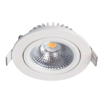 LED schwenkbar Spot Weiß Rund 5W 550lm 60D - 940 | 85mm - IP54 - Dimmbar - Höchste Farbwiedergabe