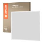 Ledvance Panneau LED Compact Aluminium Blanc 33W 3630lm - 865 Lumière du Jour | 60x60cm