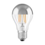 Ledvance  Classic LED E27 Poire Filament Miroir 6.5W 650lm - 827  | Remplacement 50W