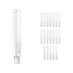 Lot 20x Philips Corepro PL-S LED 5W 520lm - 830  | Remplacement 9W