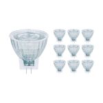 Lot 10x Osram Parathom Spot LED GU4 MR11 3.2W 184lm 36D - 927 Blanc Très Chaud | Meilleur rendu des couleurs - Dimmable - Équivalent 20W