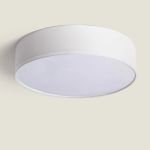 Plafonnier LED Ronde  Blanc | 500mm - Convient pour 3x E27 – Max 40W