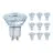 Lot 10x Ledvance Performance Spot LED Réflecteur GU10 PAR16 4.5W 350lm 36D - 940 Blanc Froid | Meilleur rendu des couleurs - Dimmable - Équivalent 50W