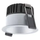 Ledvance Spot LED Foncélight Aluminium Argent 8W 680lm 36D - 930 Blanc Chaud | Diamètre 68mm - IP44 - Meilleur rendu des couleurs - Dimmable