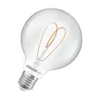 Osram Vintage 1906 LED E27 Globe Filament Claire 7.2W 806lm - 927  | Meilleur Rendu De Couleur - Dimmable - Remplacement 60W