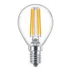 Philips Corepro LED Lustre E14 Boule Filament Claire 6.5W 806lm - 840 Blanc Froid | Équivalent 60W